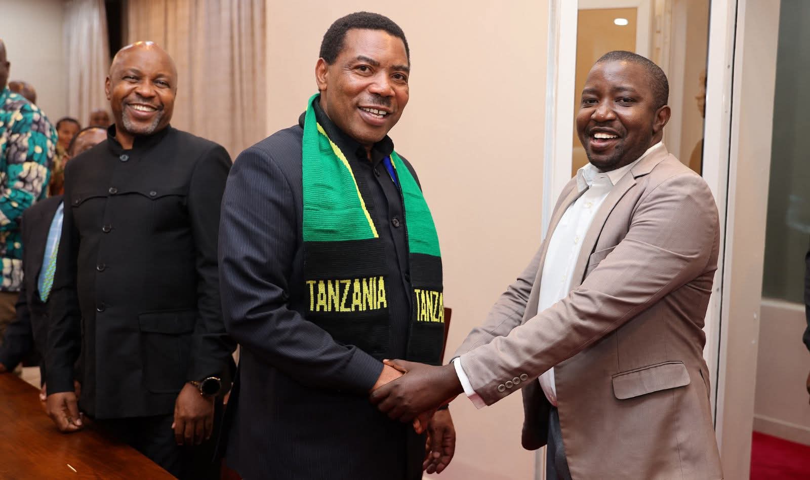 Secretary General Meets Prime Minister Dr. Mwigulu Nchemba in Dodoma